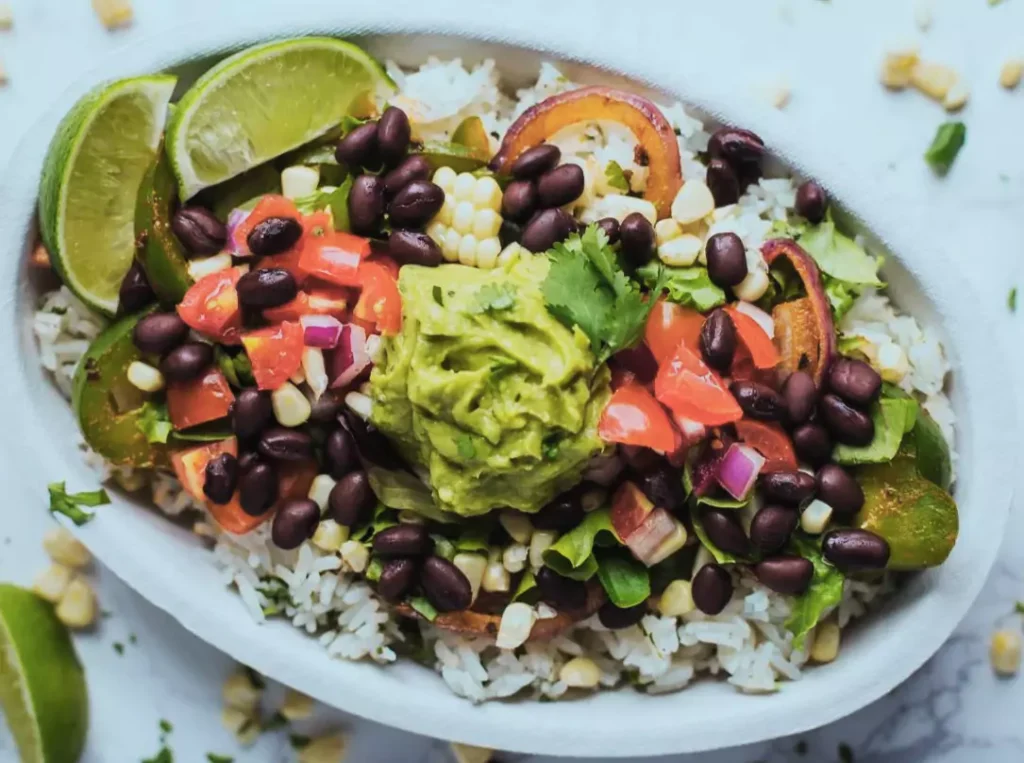 Chipotle Vegatarian menu